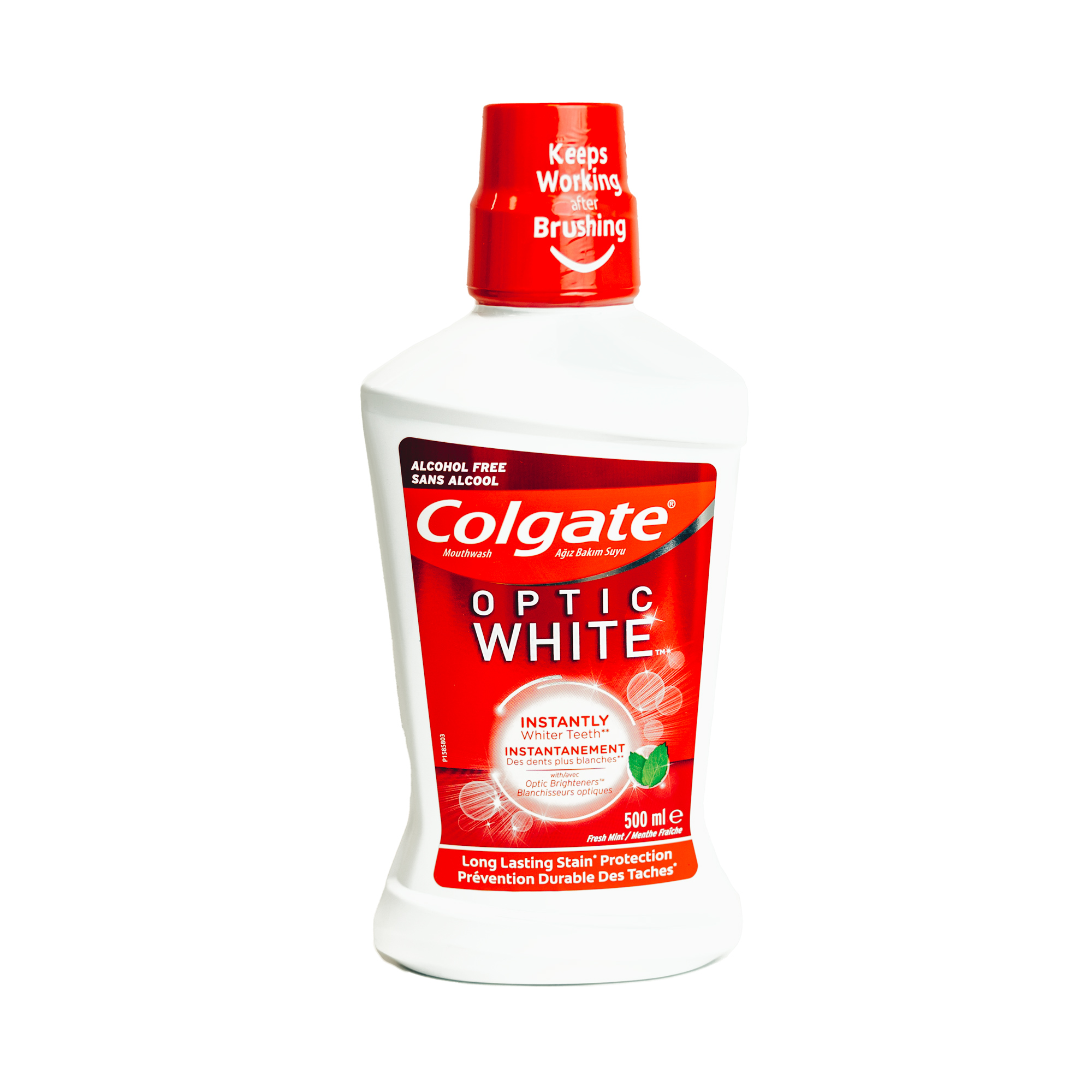 Apa de gura Optic White, 500 ml, Colgate