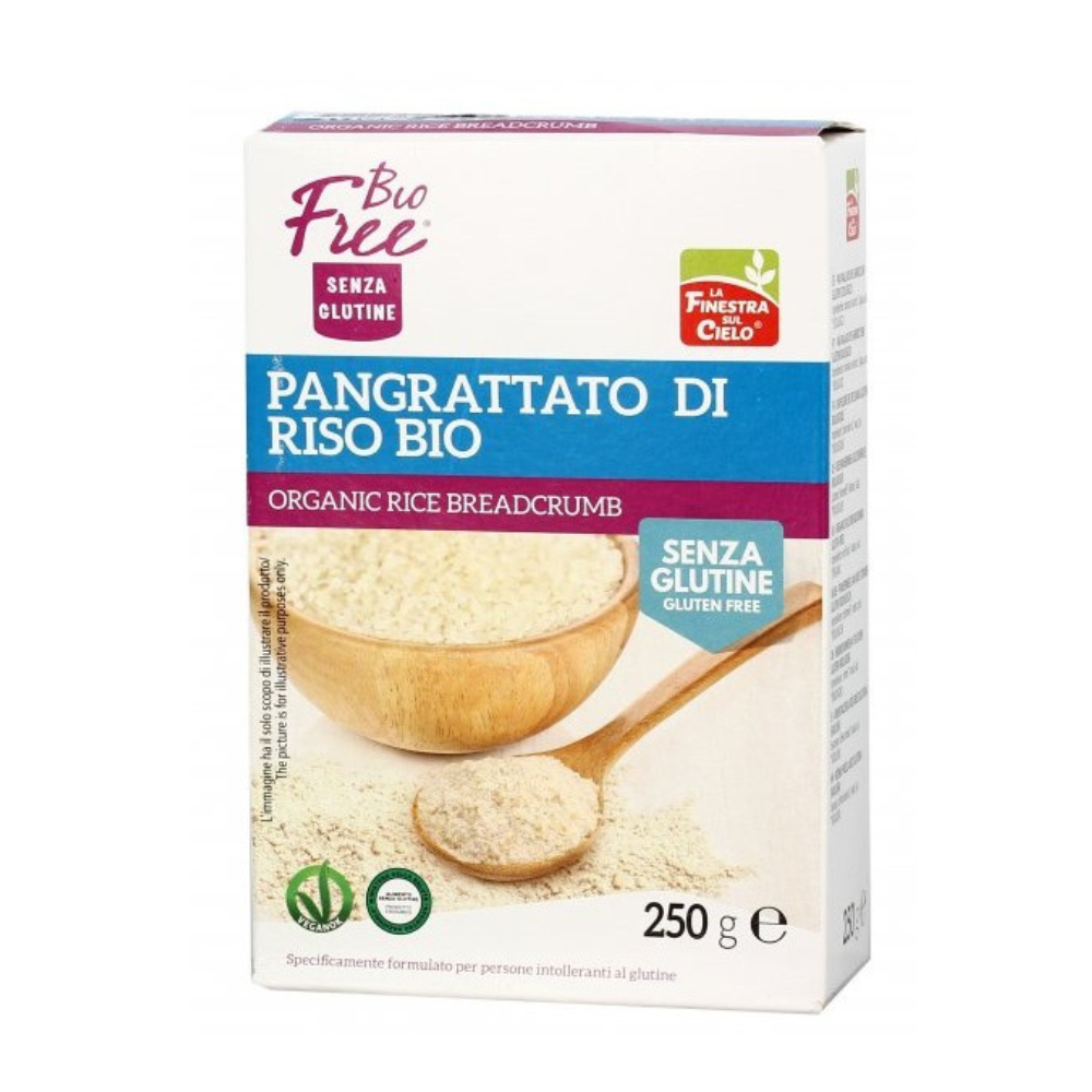 Pesmet Bio din orez fara gluten, 250 g, La Finestra Sul Cielo