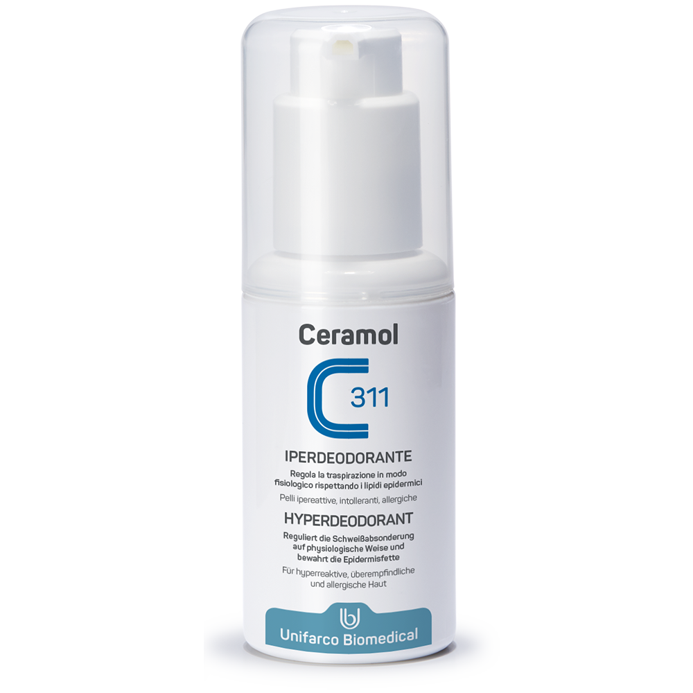 Deodorant Hipoalergic fara parfum 311, 75ml, Ceramol