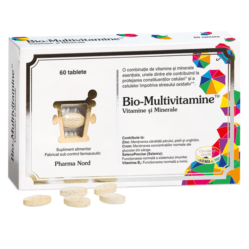 Bio-Multivitamine, 60 tablete, Pharma Nord