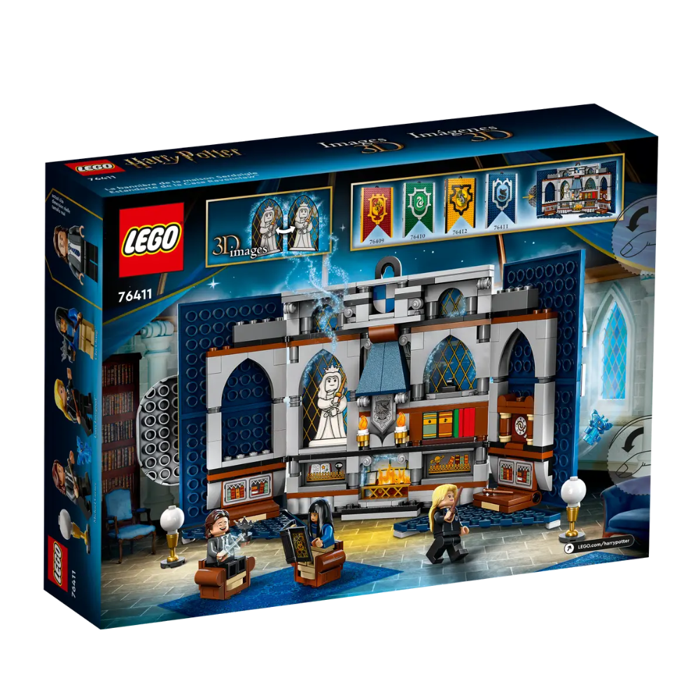 Bannerul Casei Ravenclaw Lego Harry Potter, 9 ani+, 76411, Lego