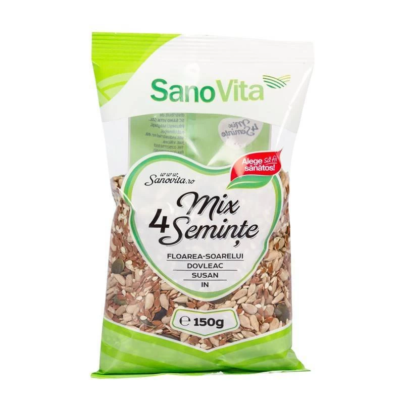Mix 4 seminte, 150 g, Sanovita