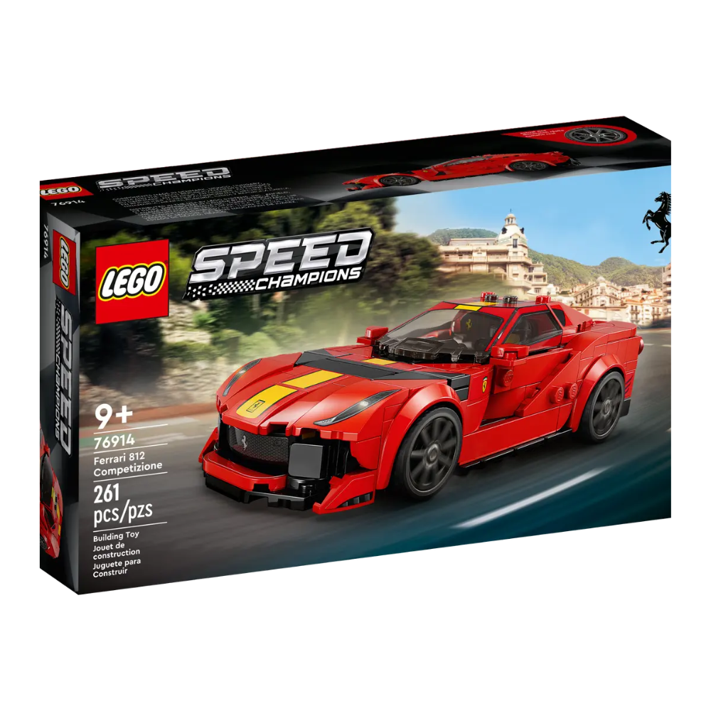 Ferrari 812 Competizione Lego Speed Champions, 9 ani+, 76914, Lego