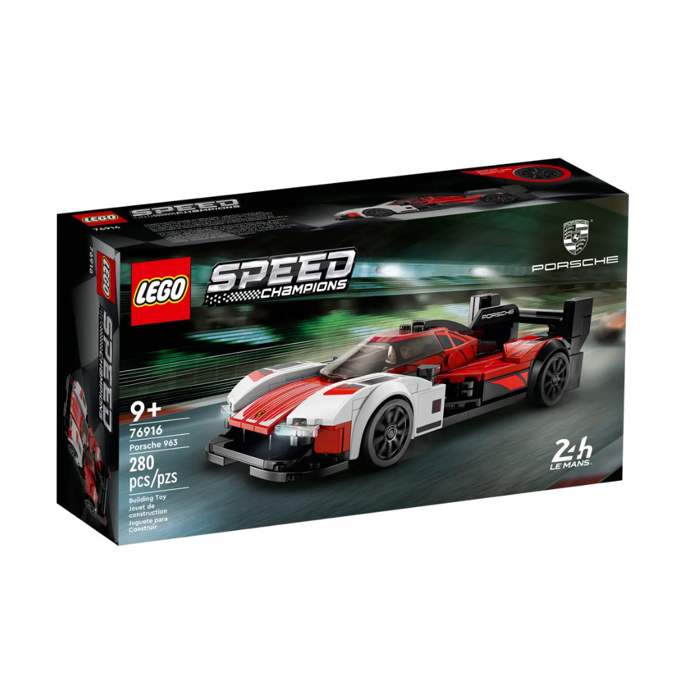 Porsche 963 Lego Speed Champions, 9 ani+, 76916, Lego