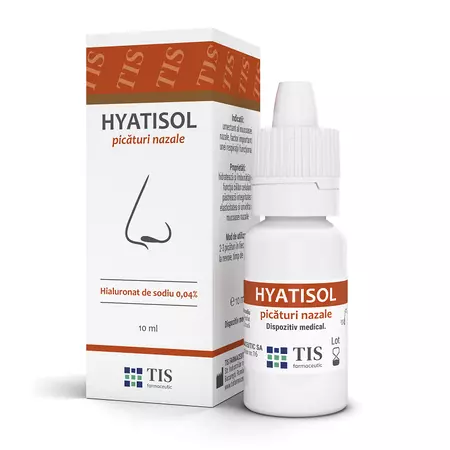 Hyatisol picaturi, 10 ml, Tis Farmaceutic