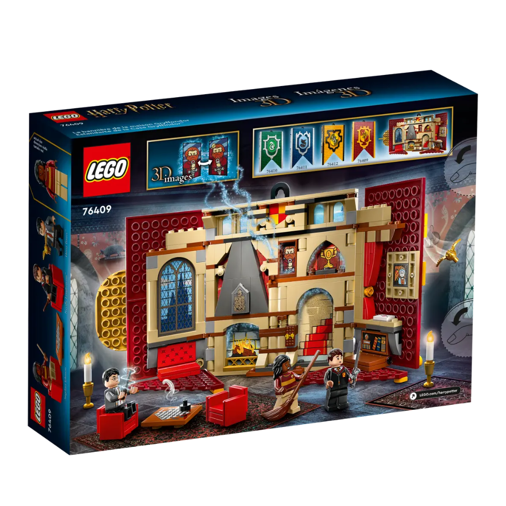 Bannerul Casei Gryffindor Lego Harry Potter, 9 ani+, 76409, Lego