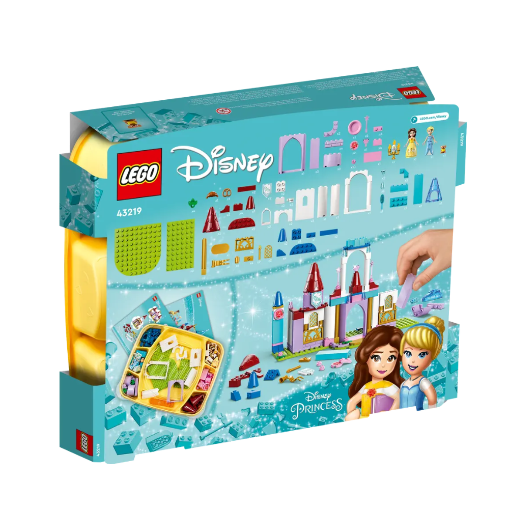Castele creative Disney Princess​ Lego Disney, 6 ani+, 43219, Lego