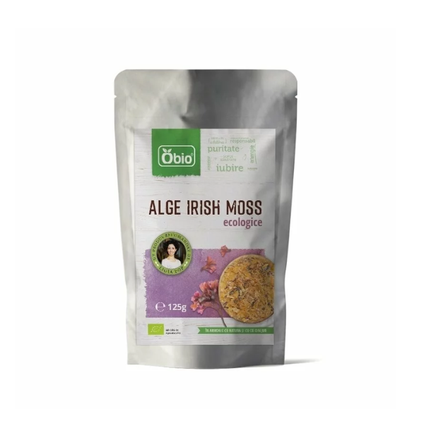 Alge Bio Irish Moss Raw, 125 g, Obio