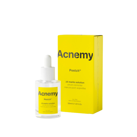 Serum pentru semne post-acneice cu AHA si BHA Postzit Acnemy, 30 ml, Niche Beauty