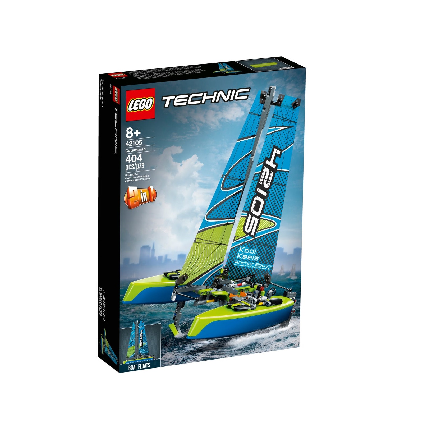 Catamaran Lego Technic 42105, +8 ani, Lego