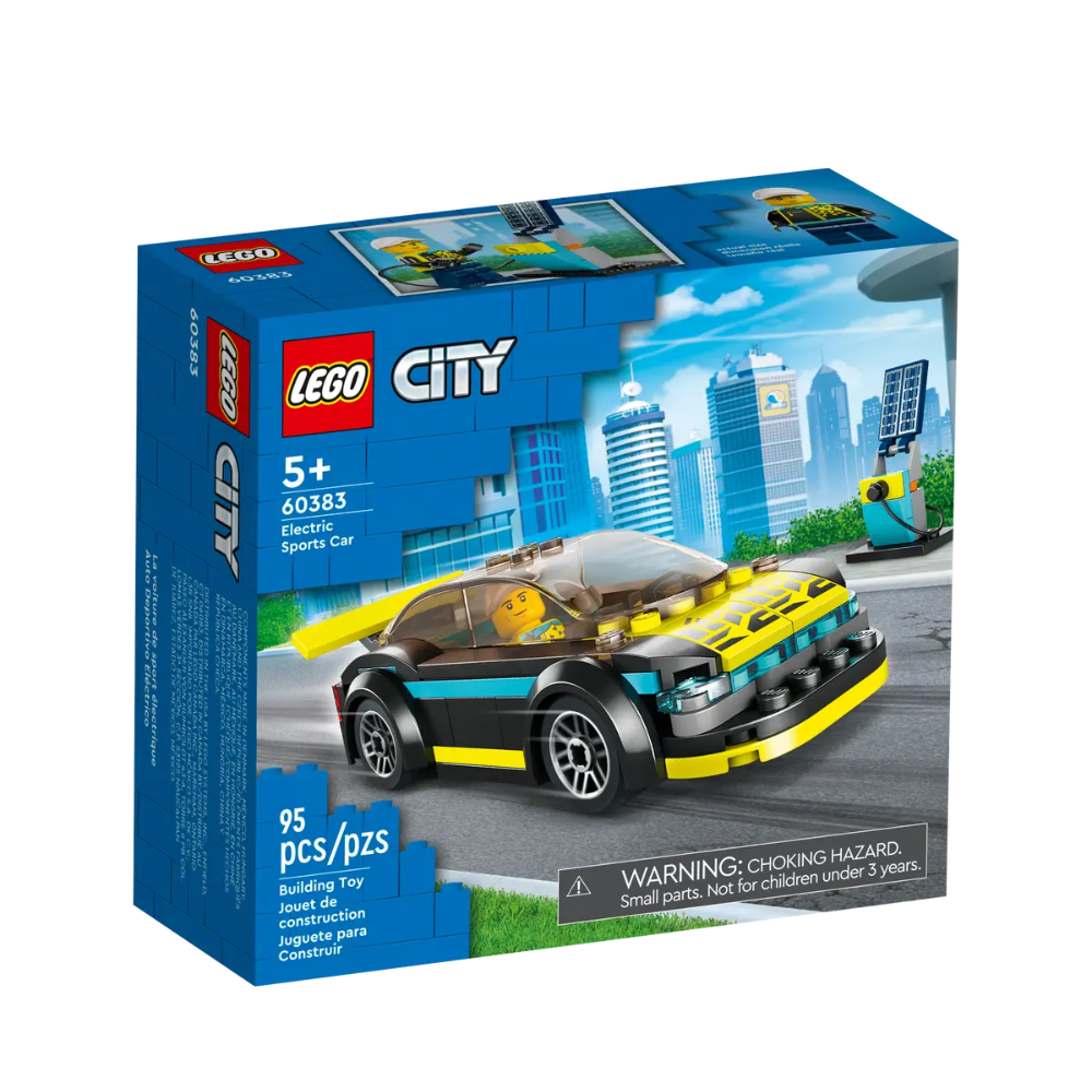 Masina sport electrica Lego City, 5 ani+, 60383, Lego
