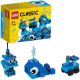 Caramizi creative albastre Lego Classic, +4 ani, 11006, Lego 446243