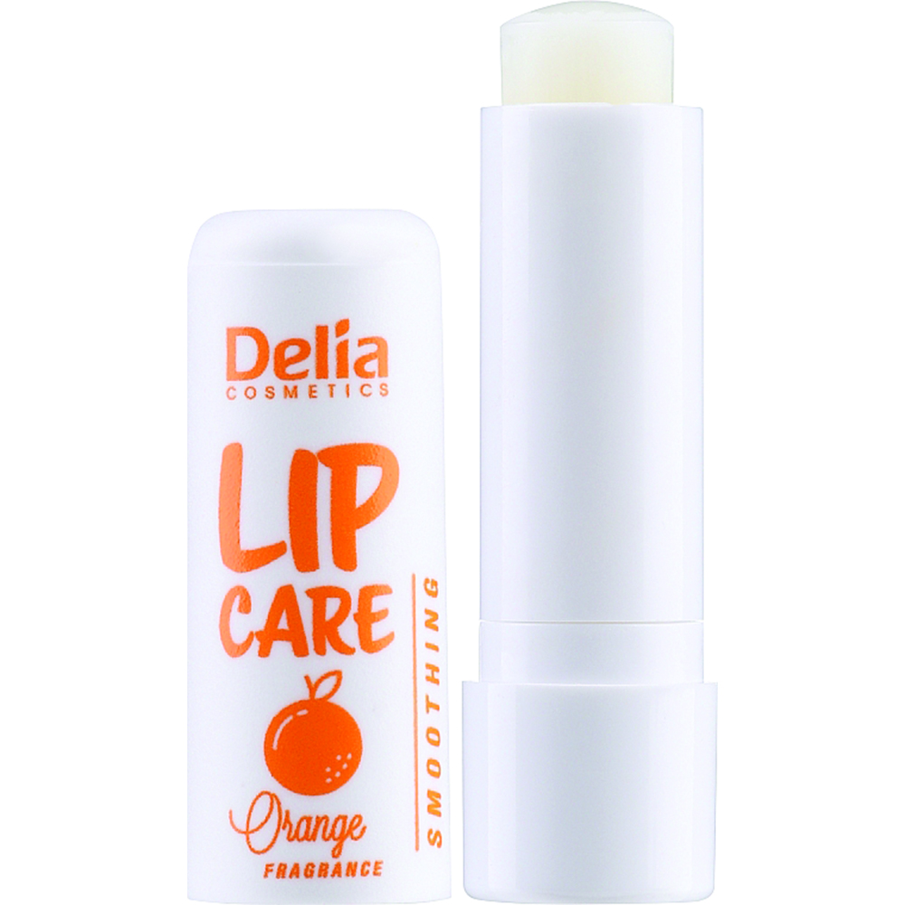 Balsam pentru buze cu aroma de portocale, 4.9 g, Delia Cosmetics
