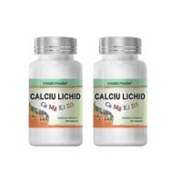 Pachet Calciu Lichid, 30 capsule + 30 capsule, Cosmopharm