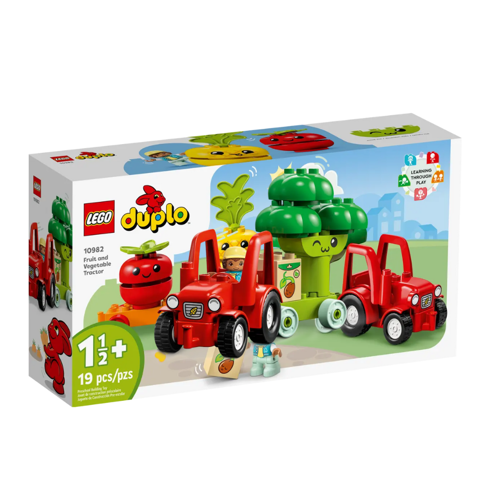 Tractorul cu fructe si legume Lego Duplo, 2 ani+, 10982, Lego