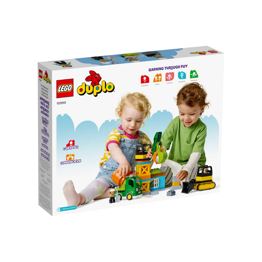 Santierul Lego Duplo, 2 ani+, 10990, Lego