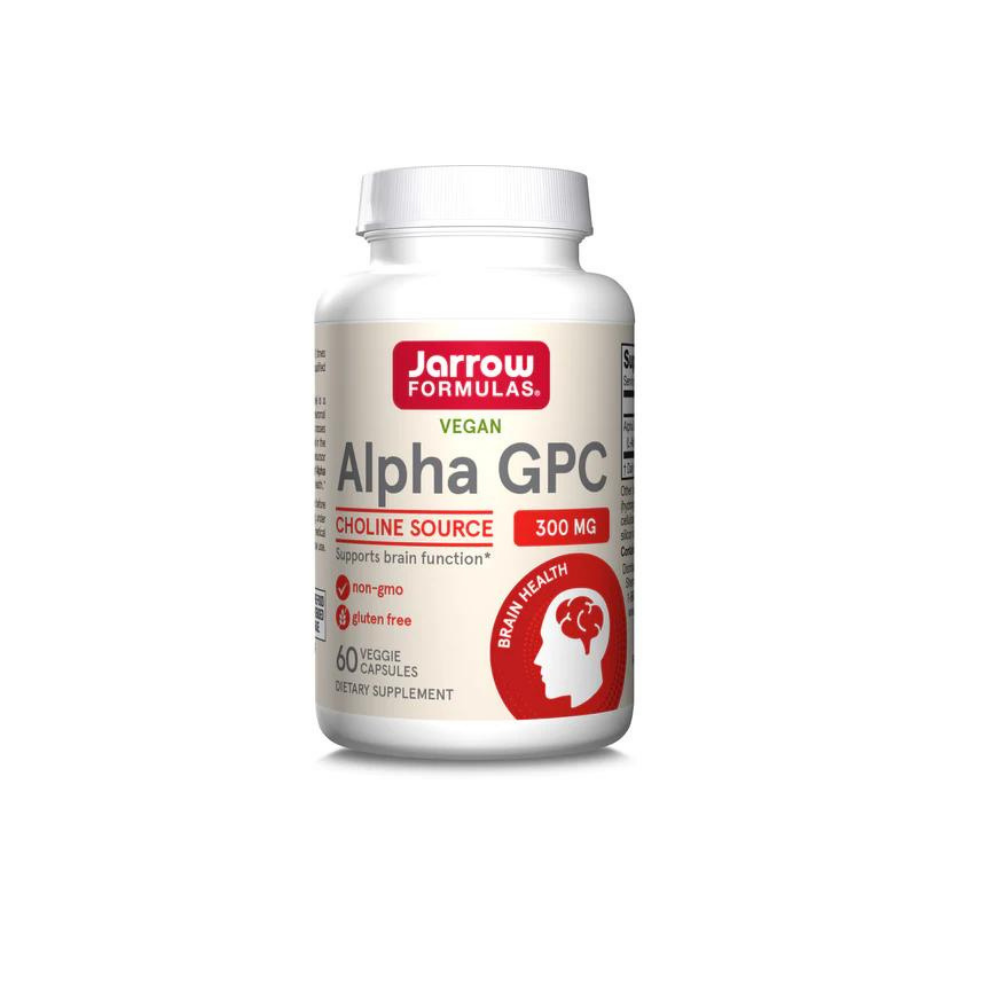 Alpha GPC, 300 mg, 60 capsule, Jarrow Formulas Secom