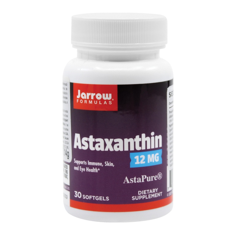 Astaxanthin, 12mg, 30 capsule, Jarrow Formulas Secom