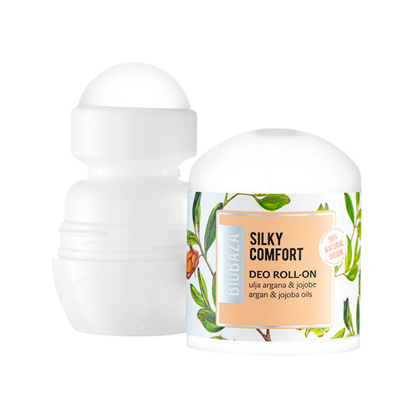 Deodorant natural pe baza de piatra de alaun Silky Comfort, 50 ml, Biobaza