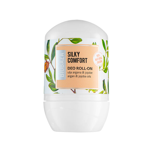 Deodorant pentru femei pe baza de piatra de alaun Silky Comfort, 50 ml, Biobaza