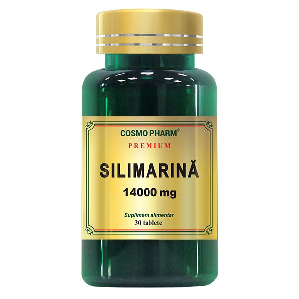 Premium Silimarina, 14000 mg, 30 tablete, Cosmopharm