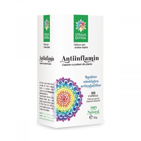 Antiinflamin, 60 capsule, Steaua Divina