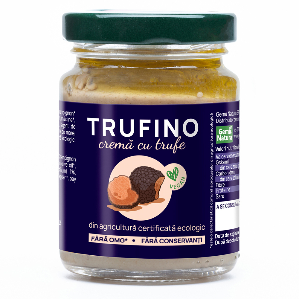 Trufino Crema cu trufe Bio, 85 g, Gema Natura