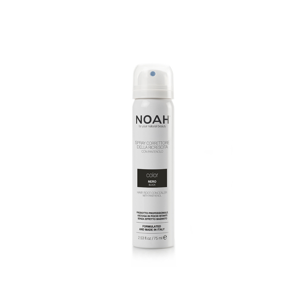 Spray corector pentru acoperirea radacinii parului Negru, 75 ml, Noah