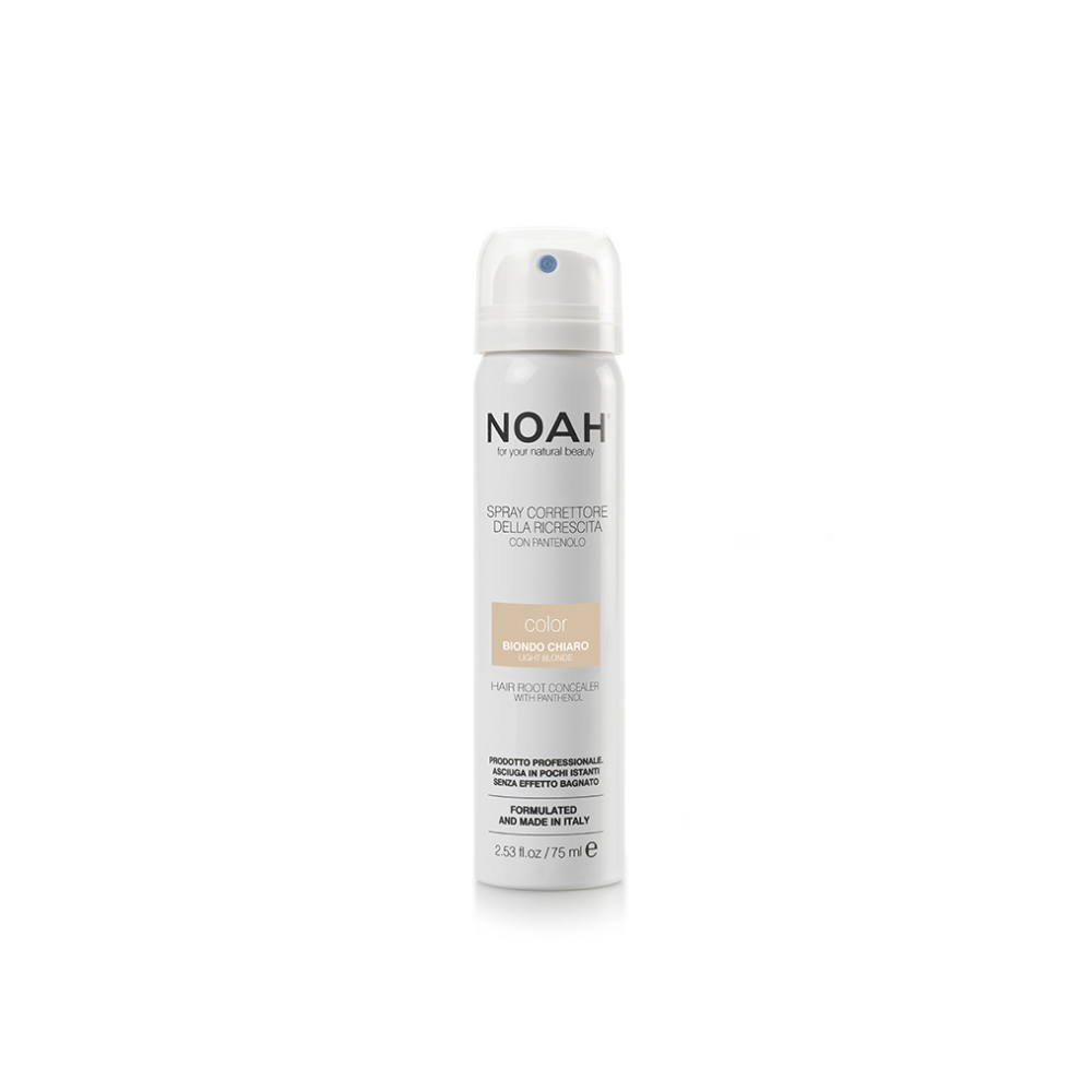 Spray corector pentru acoperirea radacinii parului Blond deschis, 75 ml, Noah
