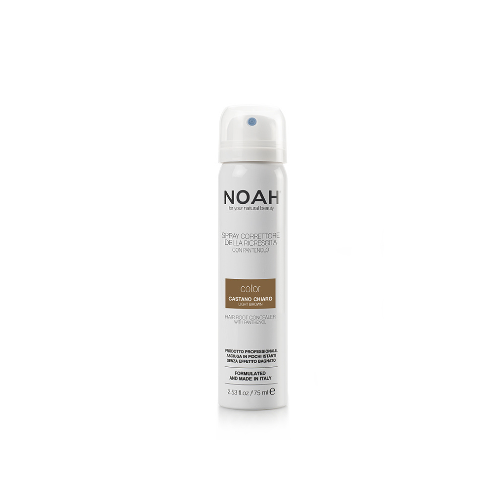 Spray corector pentru acoperirea radacinii parului Castaniu inchis, 75 ml, Noah