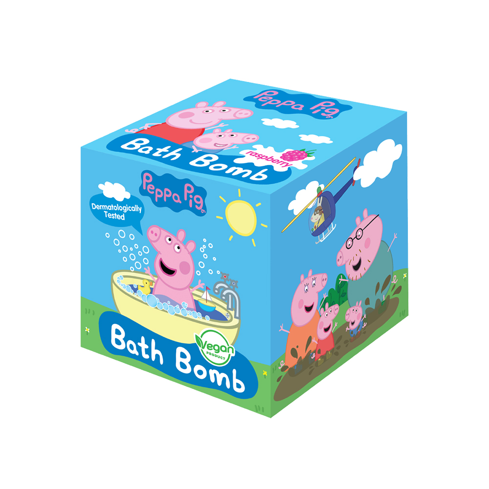 Bomba de baie pentru copii Peppa Pig, 3 ani+, 165 g, Edg