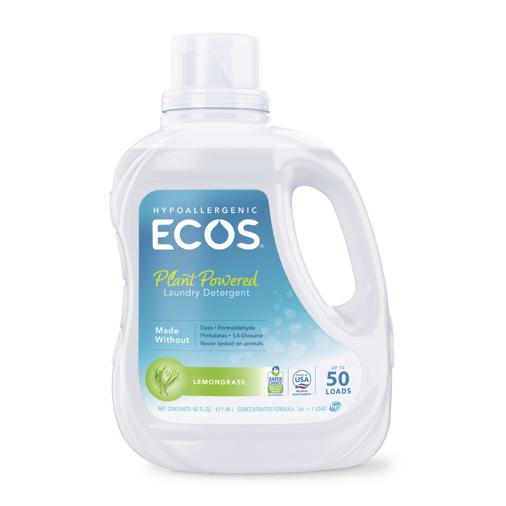 Detergent lichid pentru rufe cu Lemongrass, 1478 ml, Earth Friendly