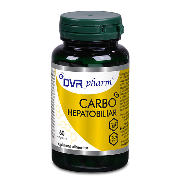 Carbo Hepato Biliar, 60 capsule, Dvr Pharm