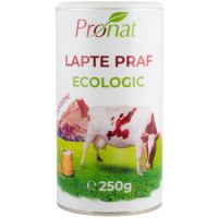 Lapte praf ecologic 26% grasime, 250 gr, Pronat