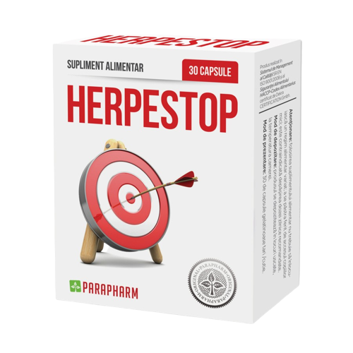 Herpes Stop, 30 capsule, Parapharm
