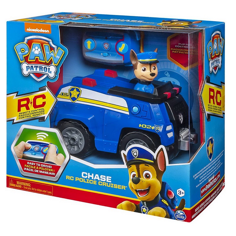 Patrula Catelusilor Chase si masina de politie cu radiocomanda, 20120361, Nickelodeon