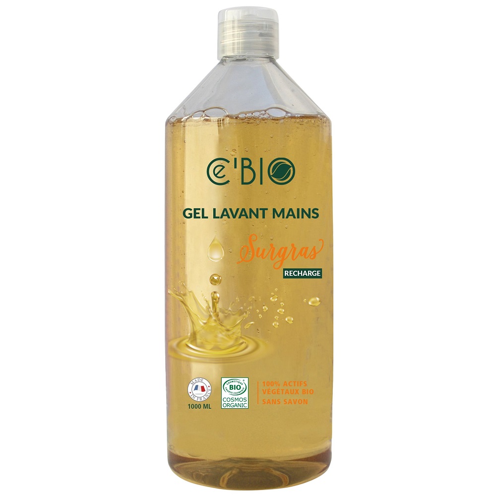 Rezerva Sapun lichid Bio pentru maini, cu ulei de masline, 1000 ml, Ce'Bio
