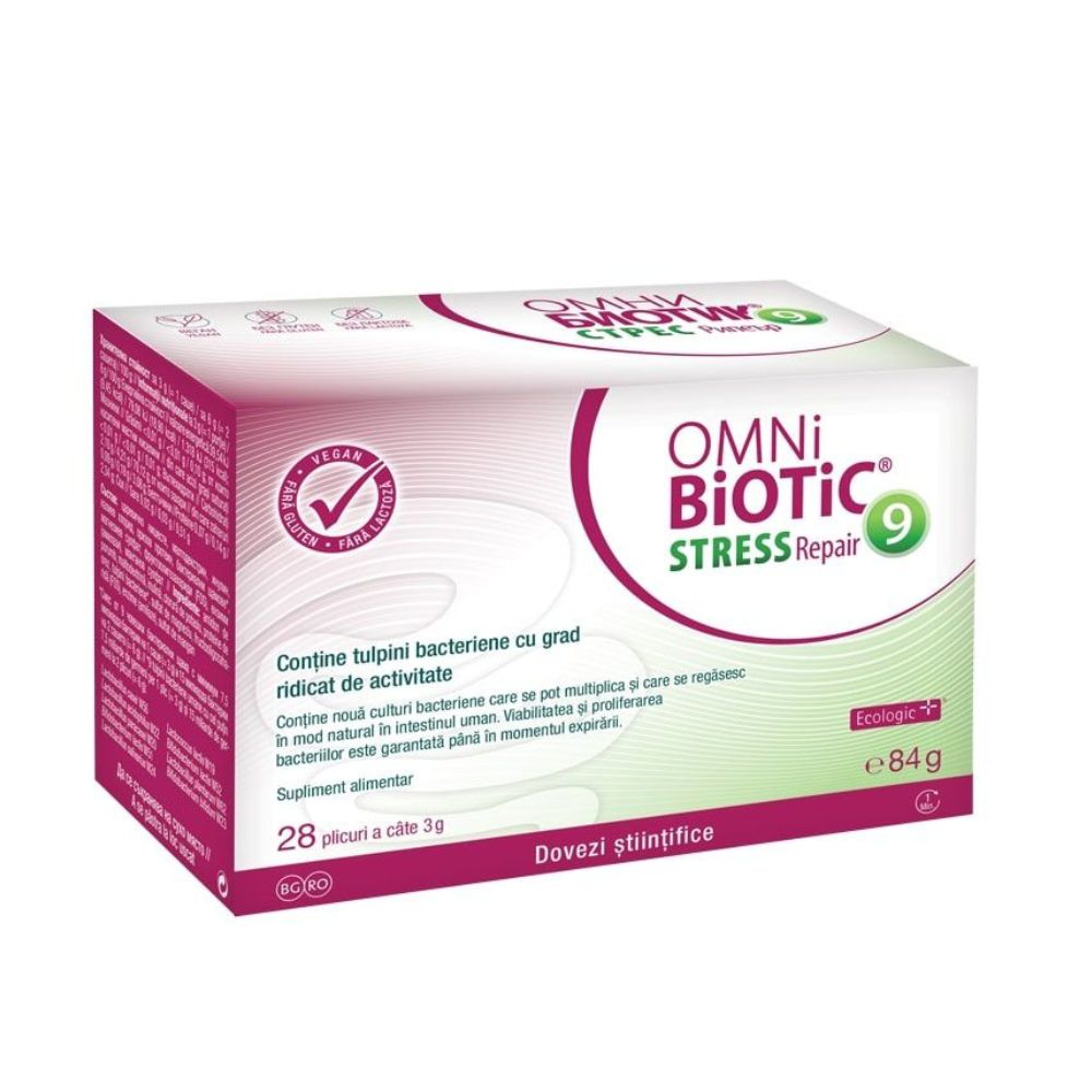 Omni Biotic Stress Repair, 28 plicuri, Institut AllergoSan