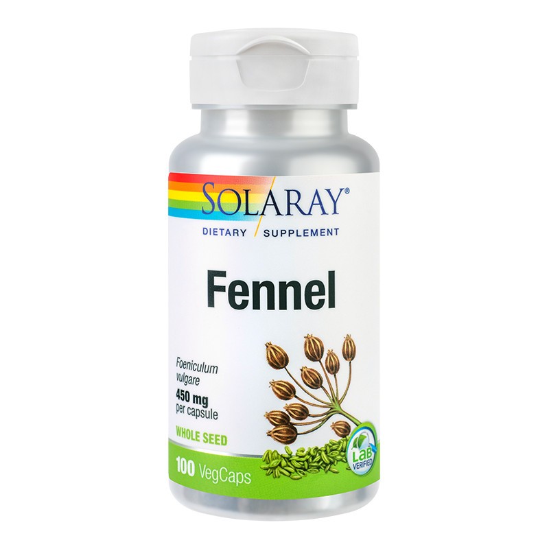 Fennel, 100 capsule, Solaray