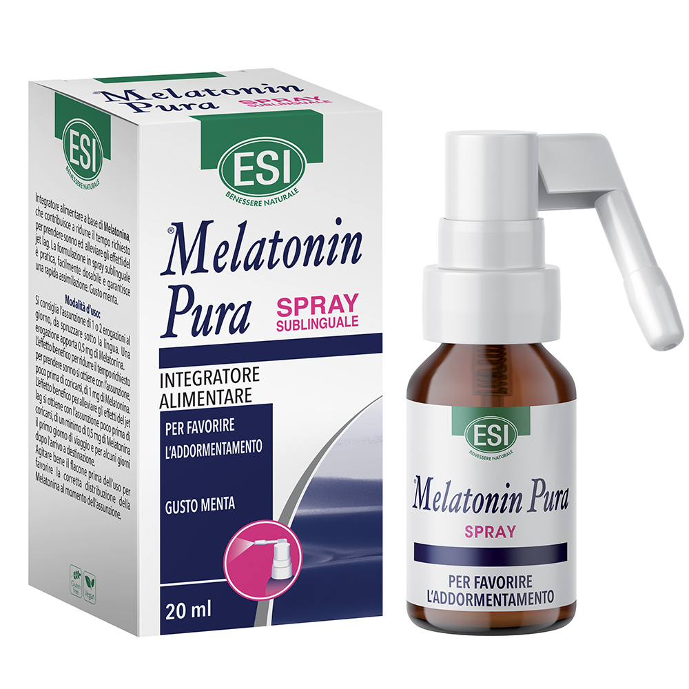 Spray Melatonina pura activa, 20 ml, Esi