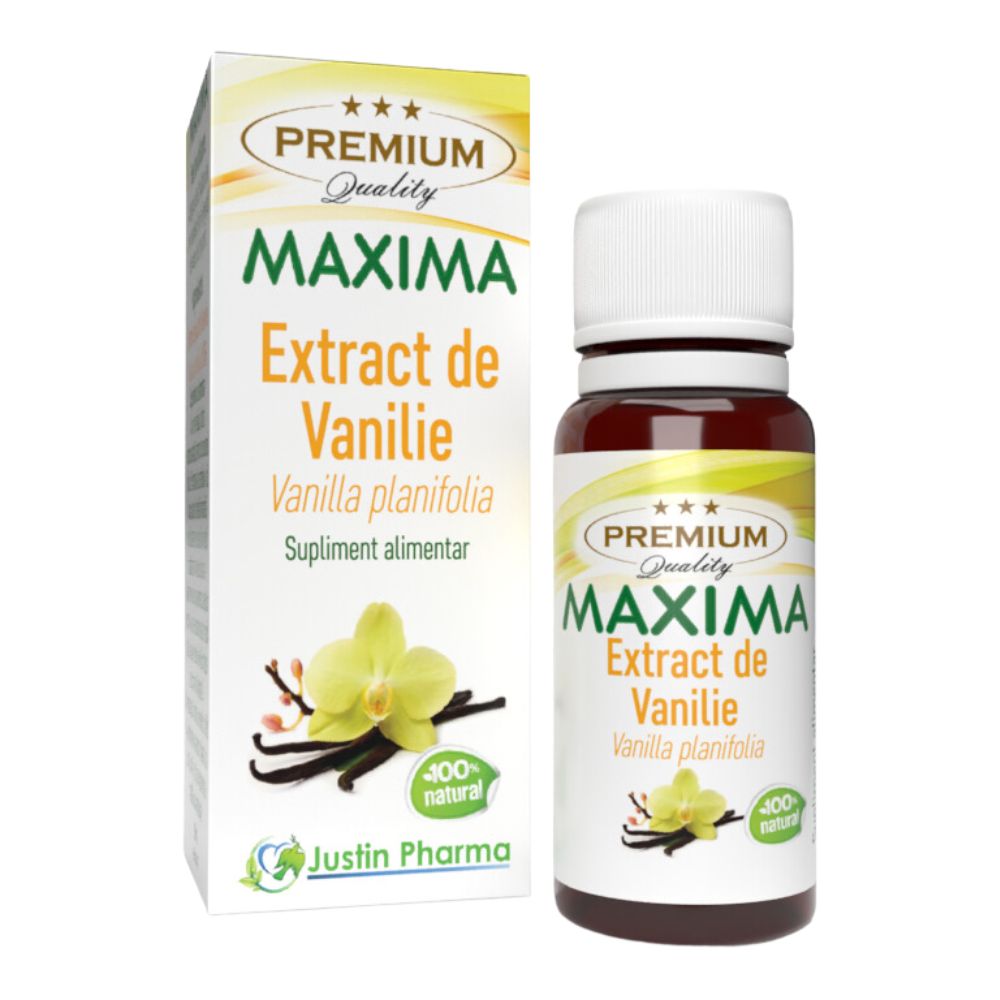 Extract de Vanilie, 10 ml, Justin Pharma