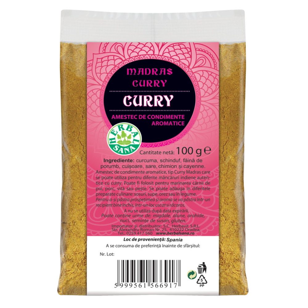Curry, 100 g, Herbal Sana