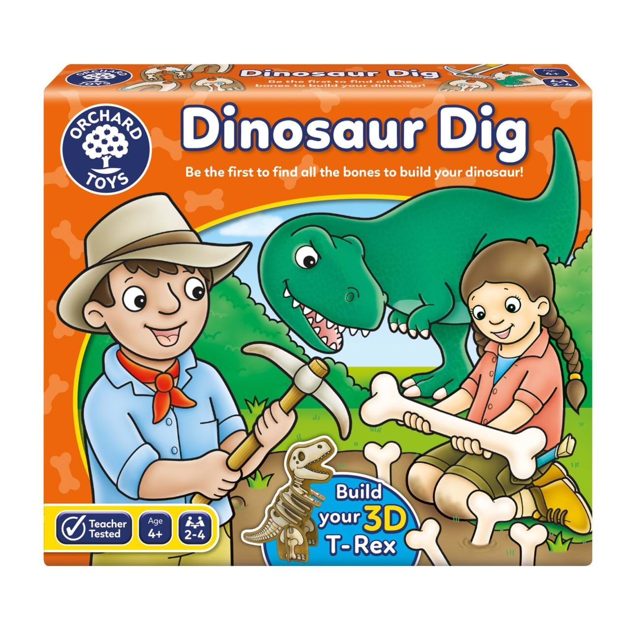 Joc educativ Descoperirea Dinozaurilor, 4 ani+, Orchard