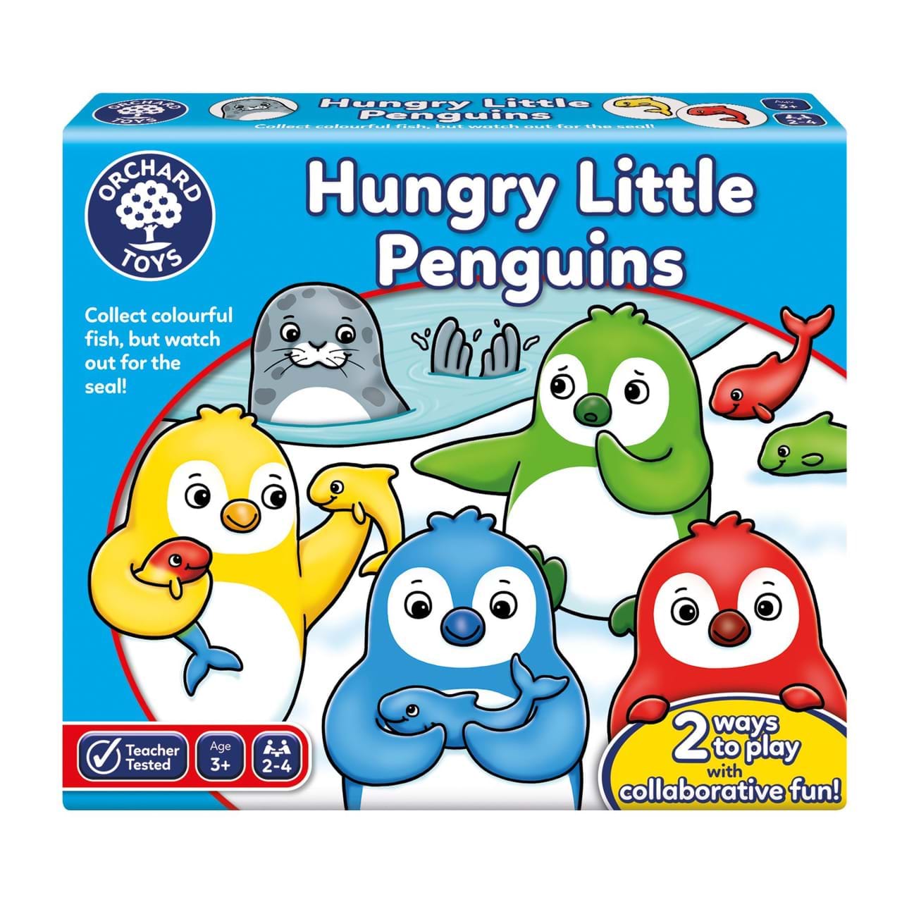 Joc de societate Pinguini mici si flamanzi, 4-8 ani, Orchard