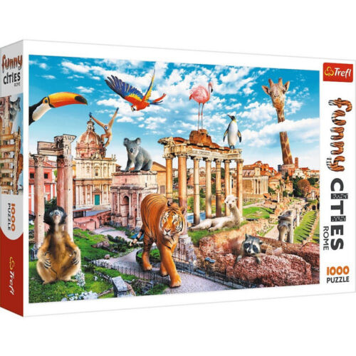 Puzzle Roma salbatica, 1000 de piese, Trefl