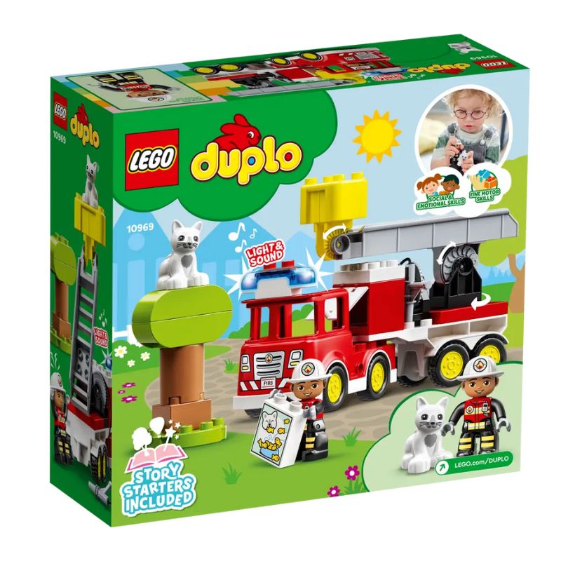 Camion de pompieri Lego Duplo, 2 ani+, 10969, Lego