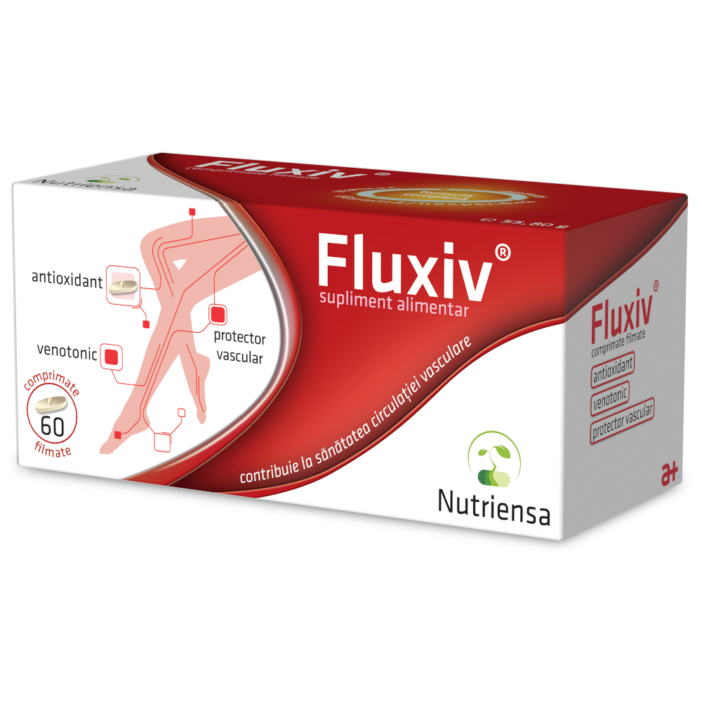 Fluxiv Nutriensa, 60 comprimate filmate, Antibiotice SA