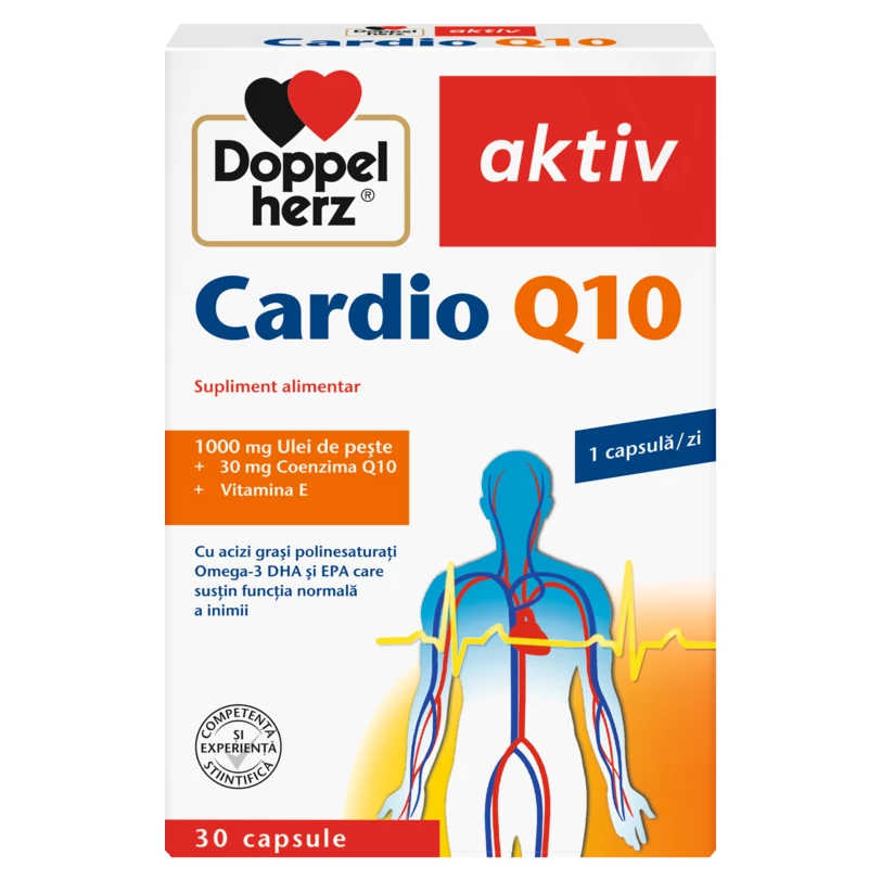 Cardio Q10 Aktiv, 30 capsule, Doppelherz