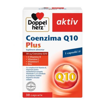 Coenzima Q10 Plus Aktiv, 30 capsule, Doppelherz