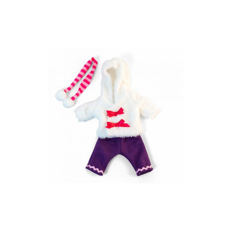 Set imbracaminte vreme rece pentru papusa fetita 32 cm, Miniland
